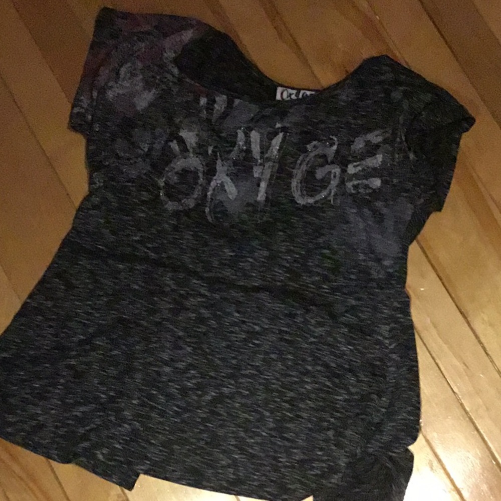 „OXYGEN“ open back tee